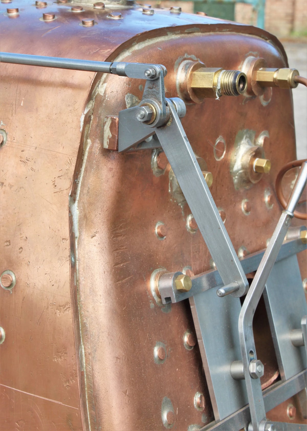 7 1/4 inch gauge "Britannia" with commercial boiler
