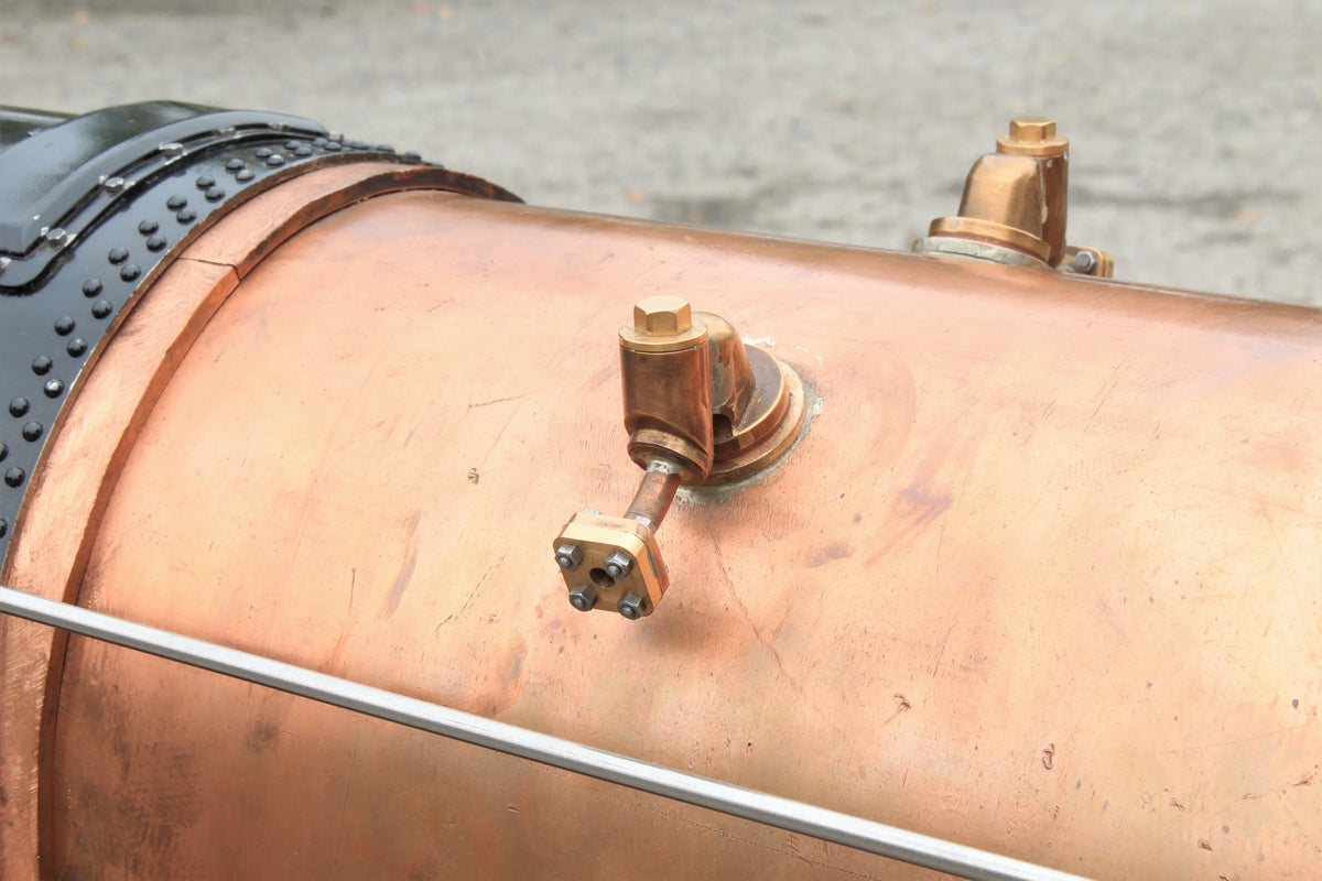 7 1/4 inch gauge "Britannia" with commercial boiler
