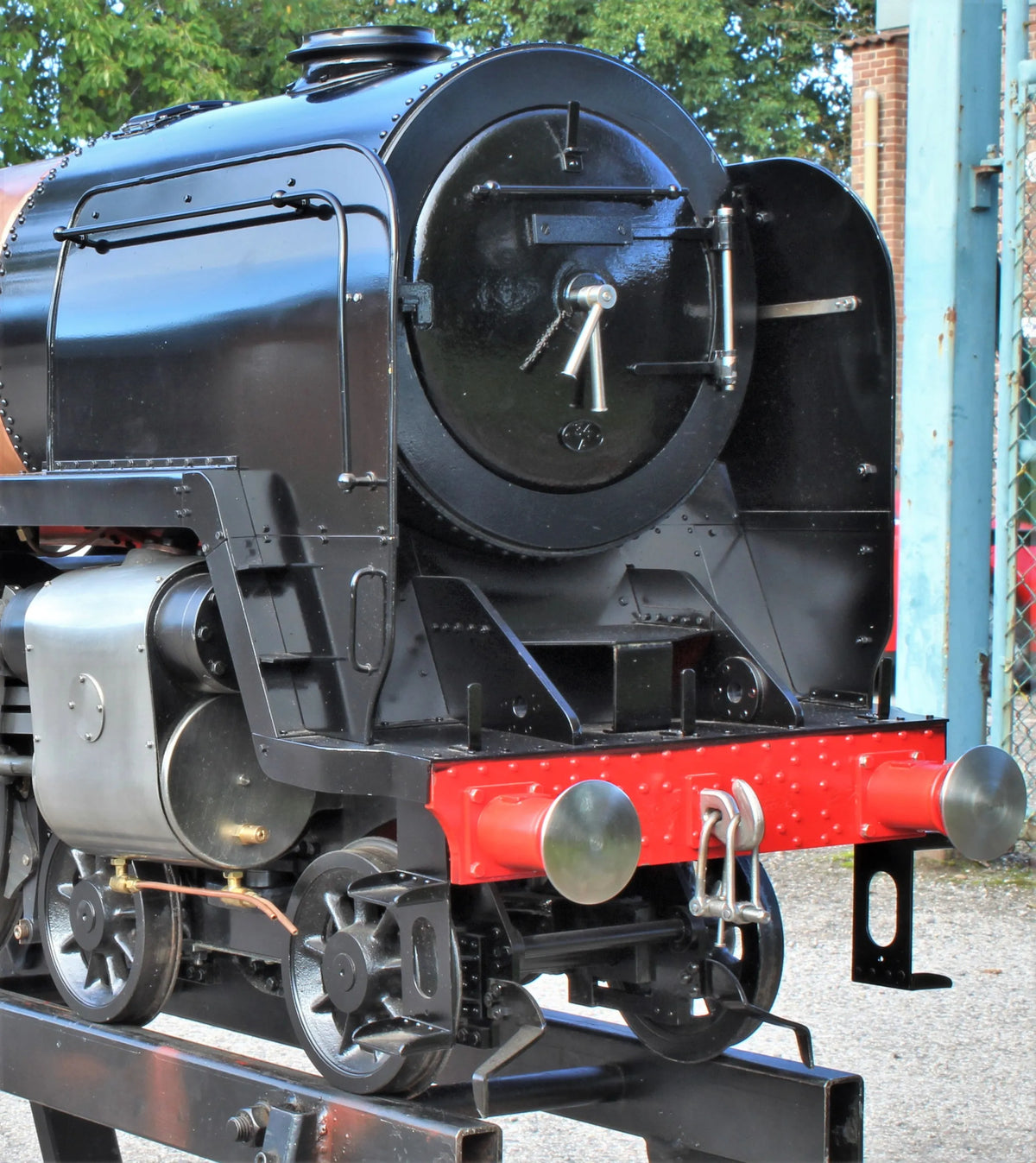 7 1/4 inch gauge "Britannia" with commercial boiler