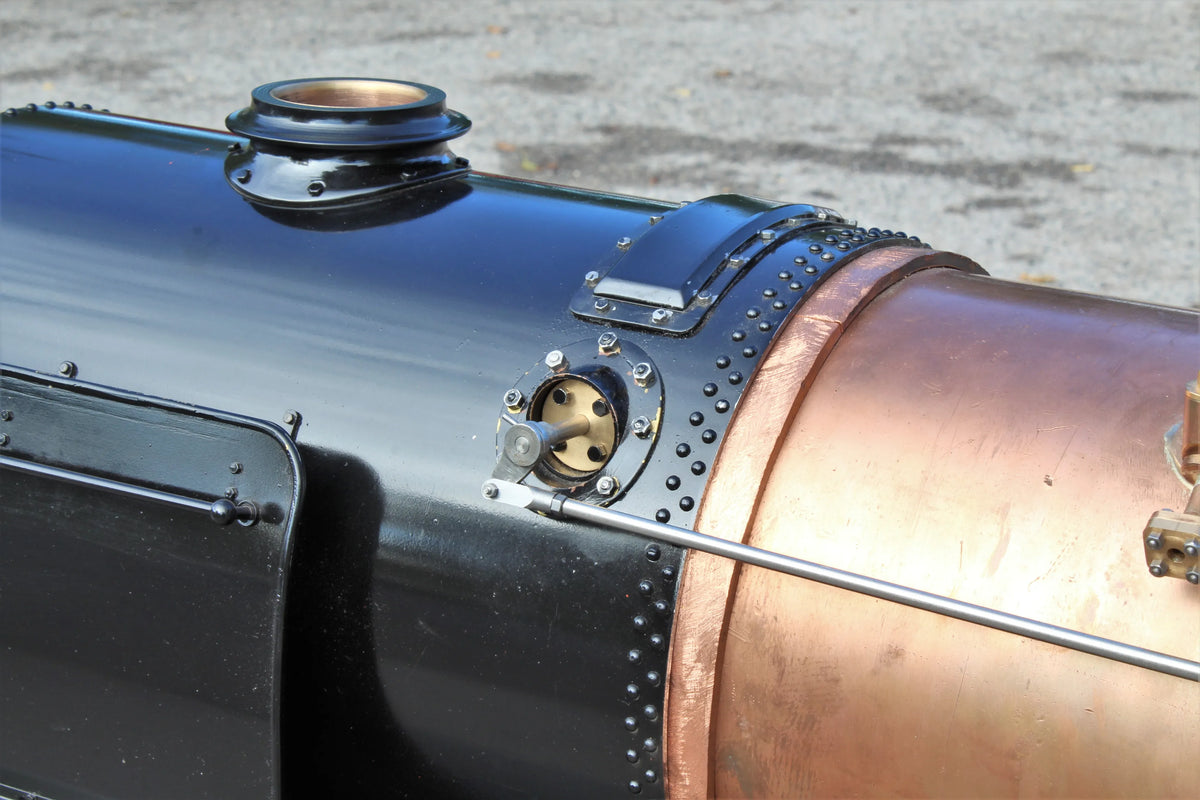7 1/4 inch gauge "Britannia" with commercial boiler