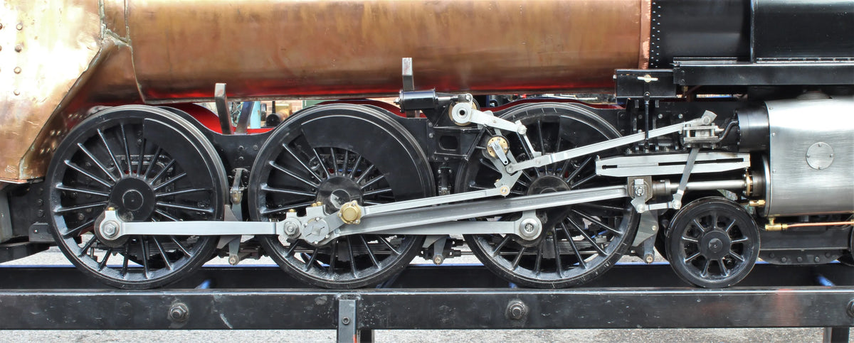 7 1/4 inch gauge "Britannia" with commercial boiler