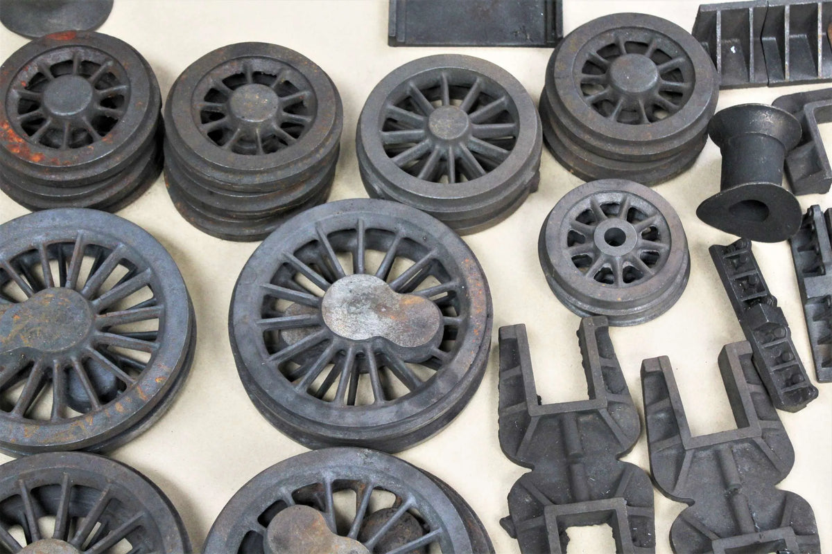 7 1/4 inch gauge standard gauge wheel & other castings