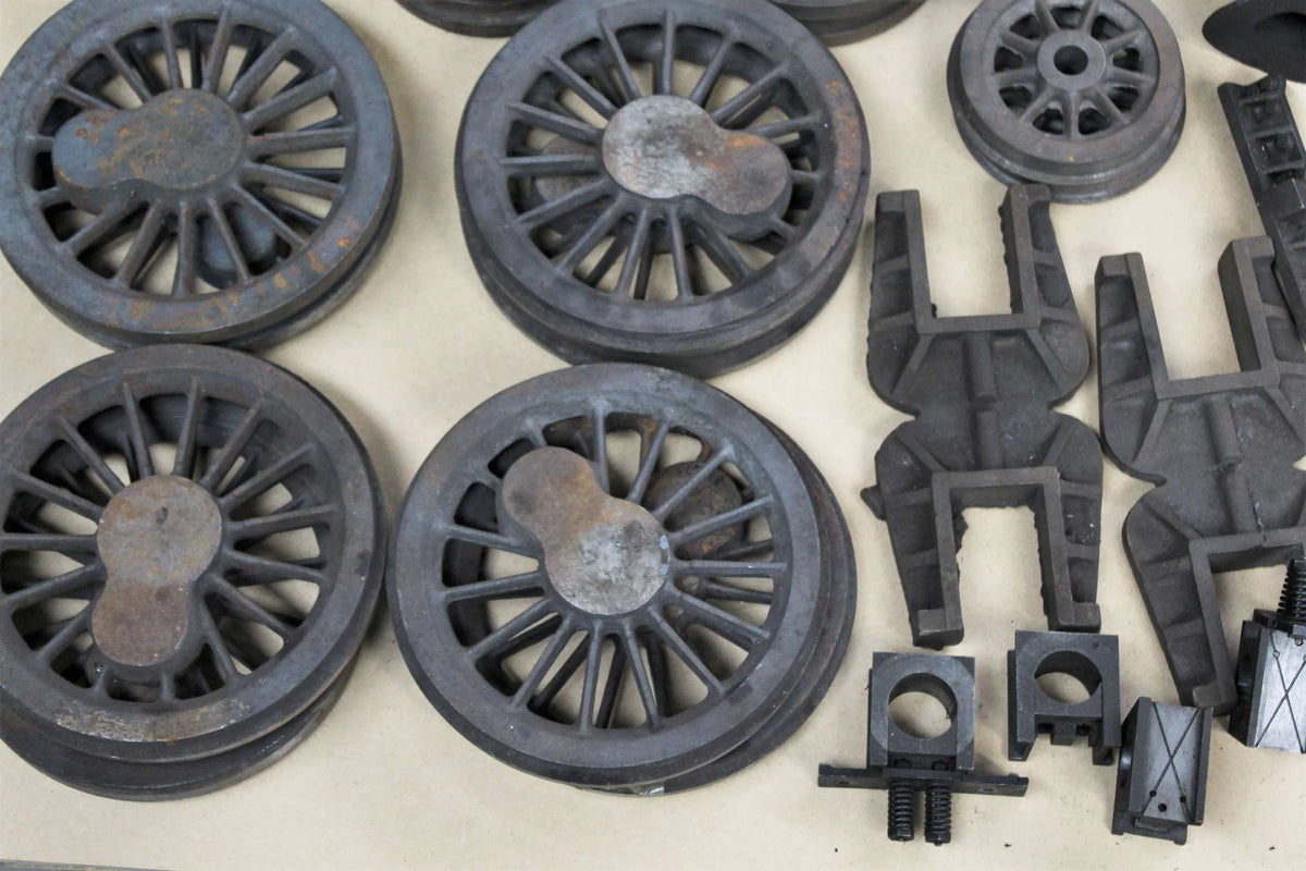 7 1/4 inch gauge standard gauge wheel & other castings