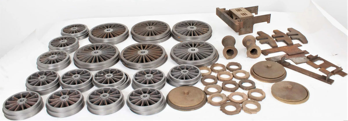 5 inch gauge London, Chatham & Dover "Asia" 2-4-0 parts & castings