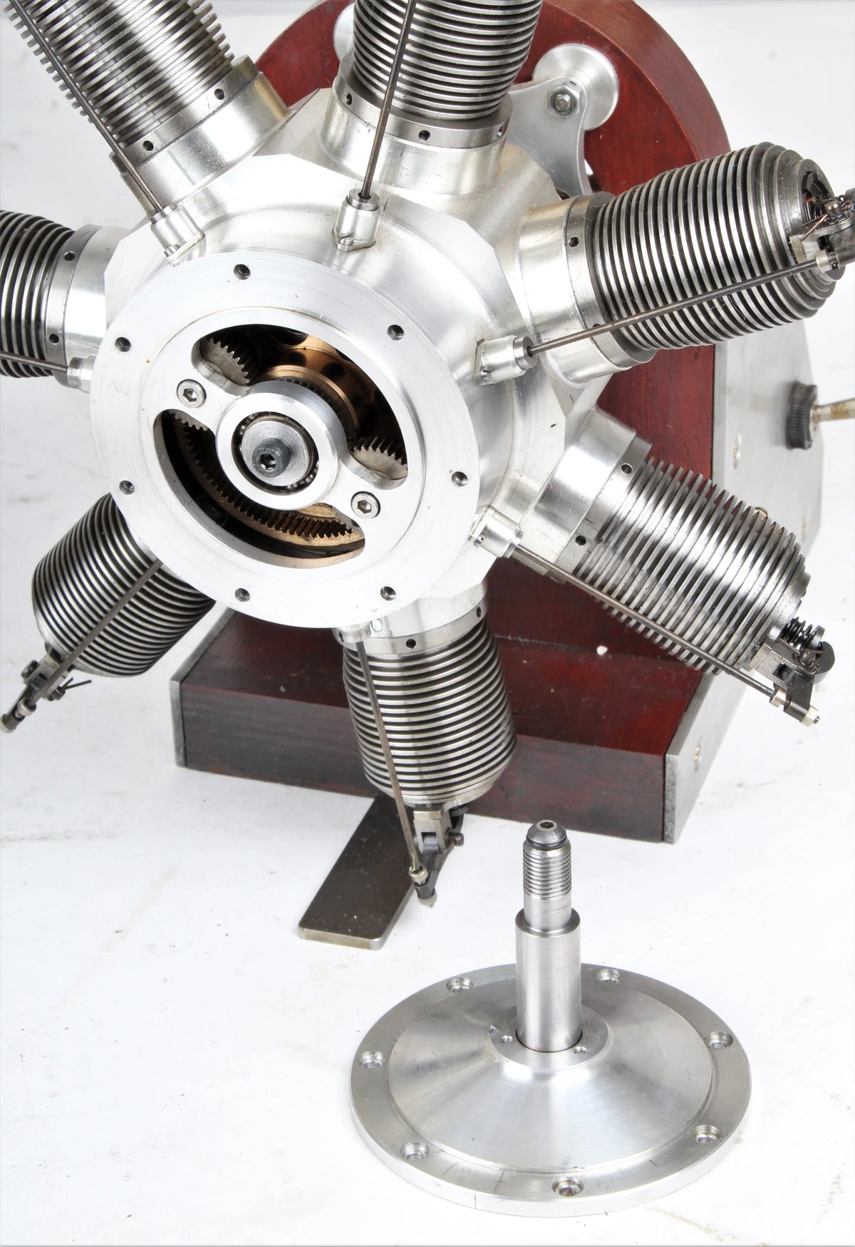 Seven cylinder Monosoupape rotary engine