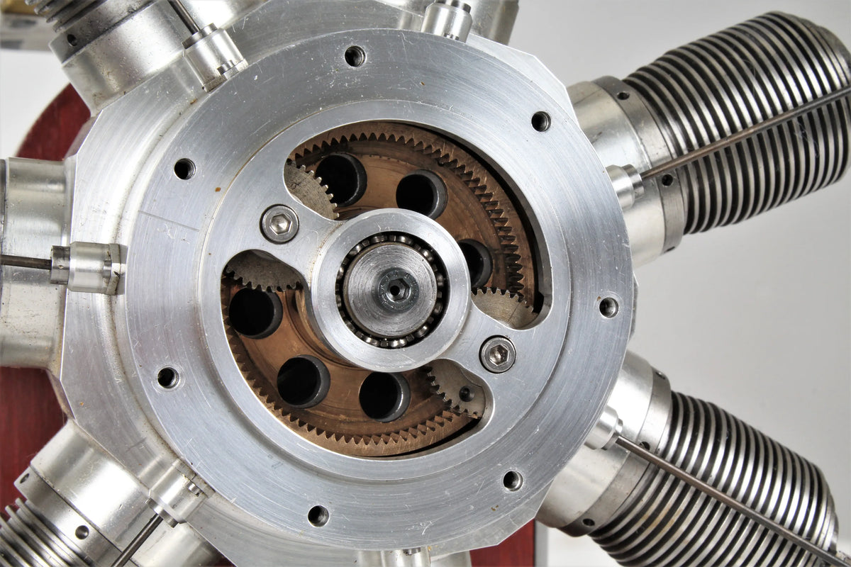 Seven cylinder Monosoupape rotary engine