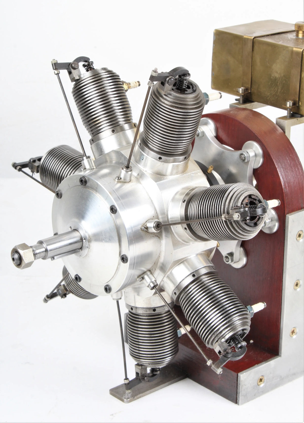 Seven cylinder Monosoupape rotary engine