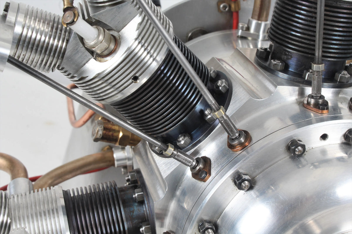 1/5th scale seven cylinder radial engine