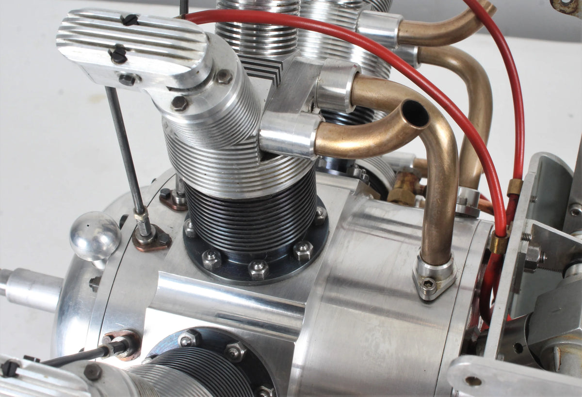1/5th scale seven cylinder radial engine
