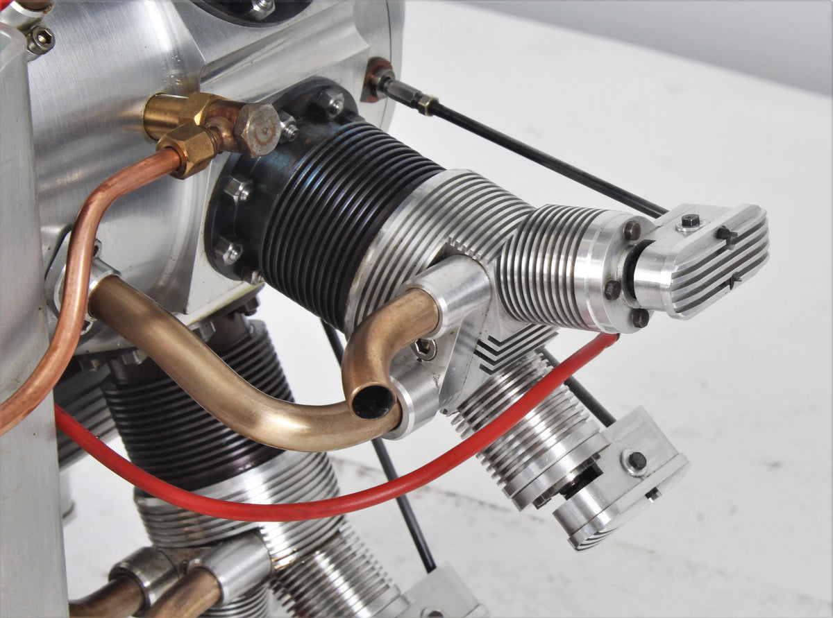 1/5th scale seven cylinder radial engine