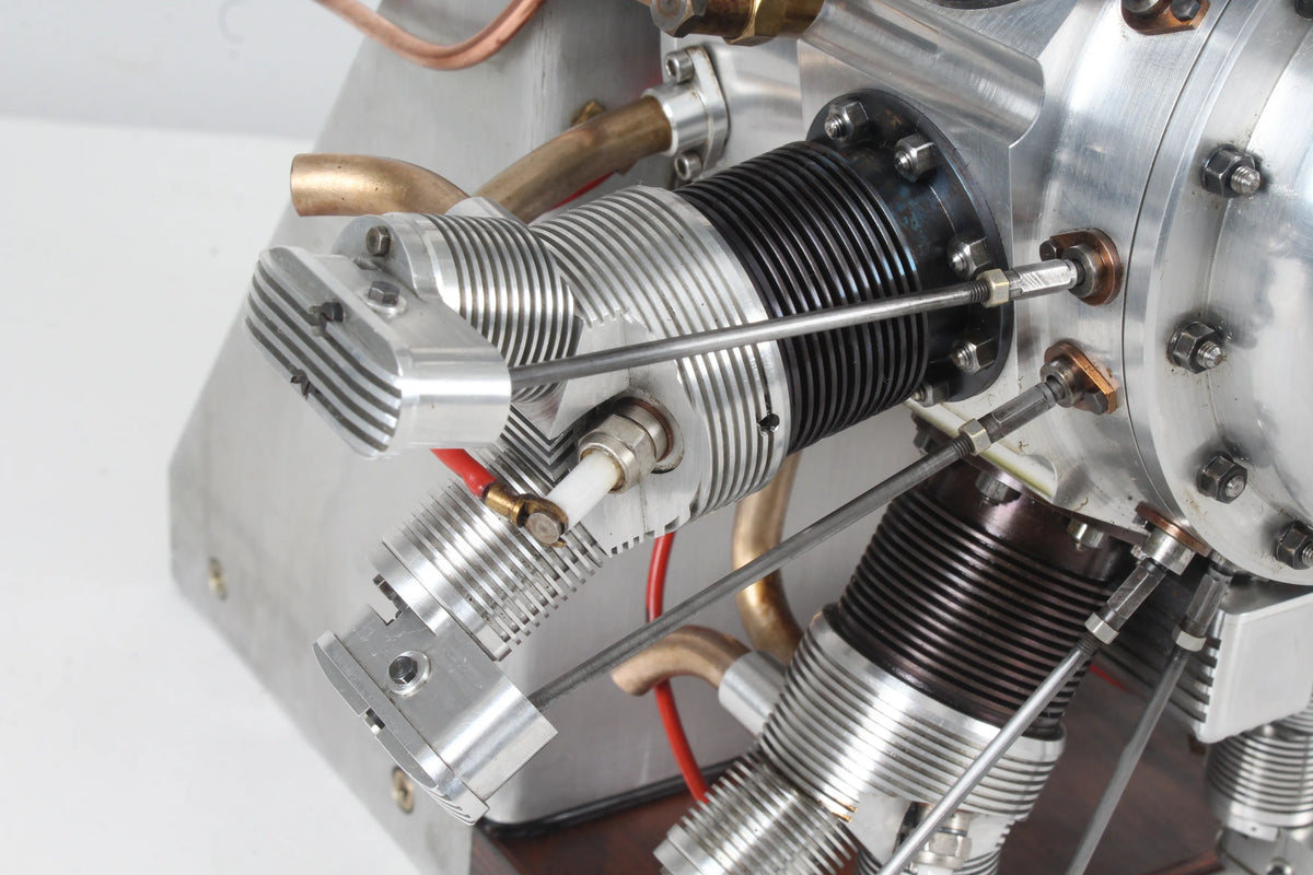 1/5th scale seven cylinder radial engine