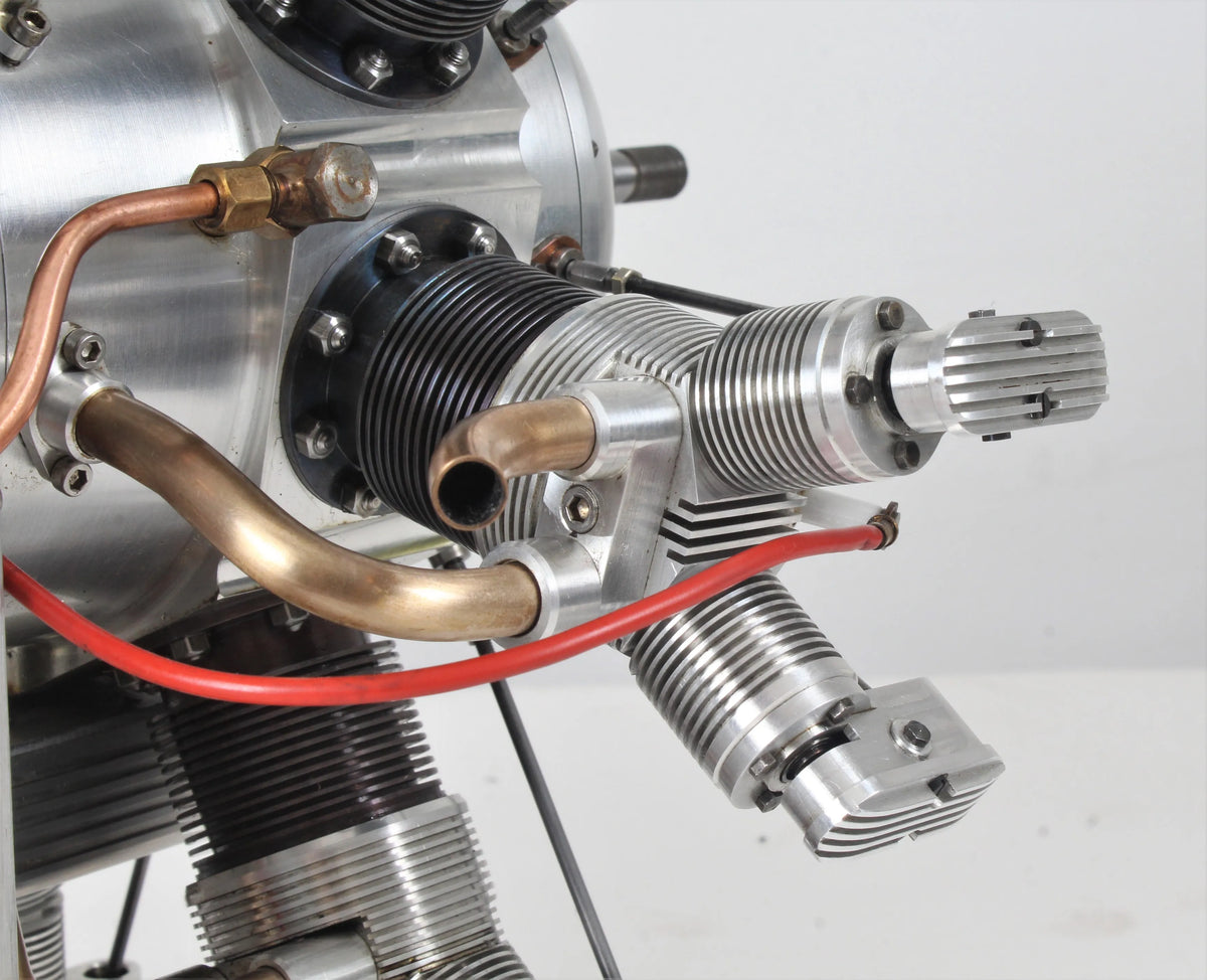 1/5th scale seven cylinder radial engine