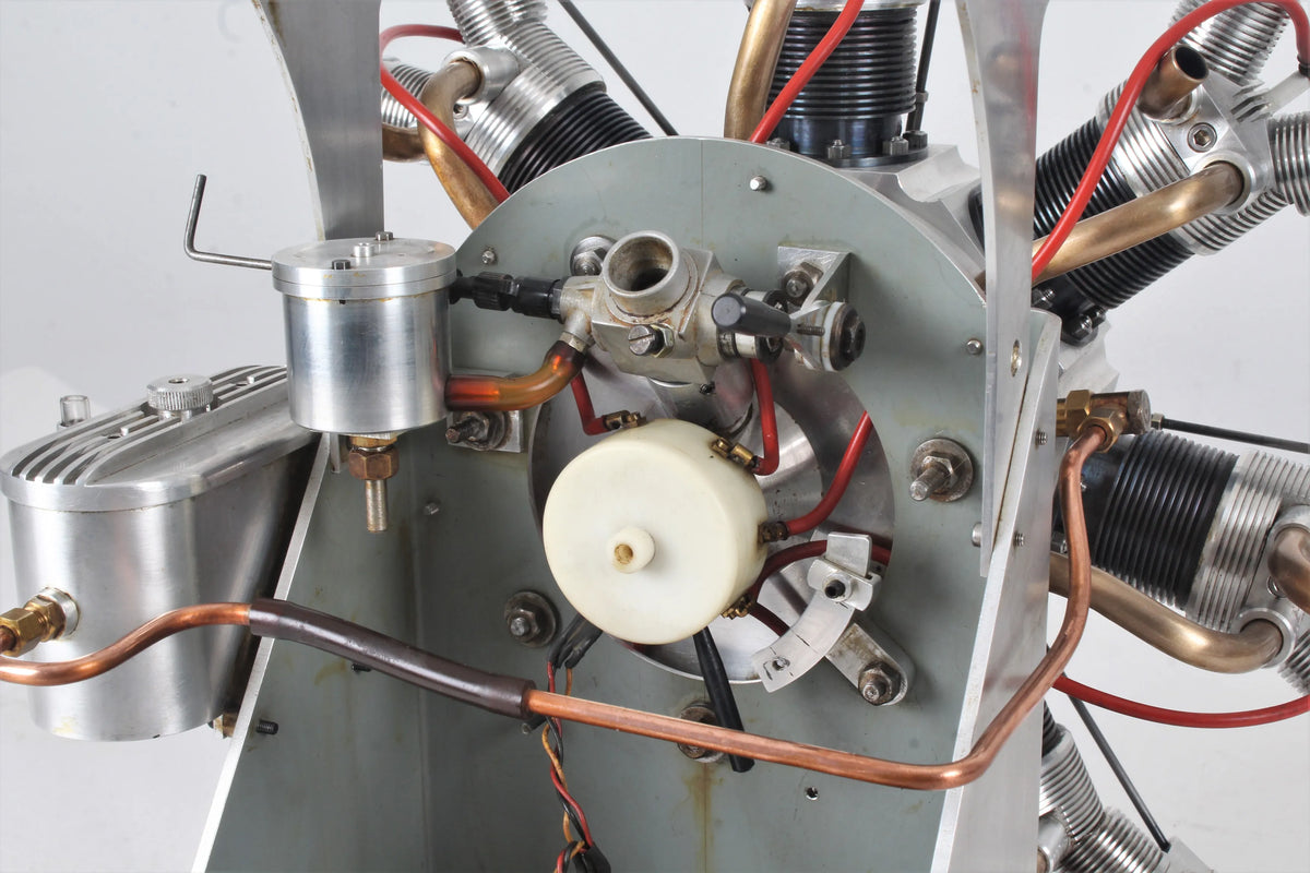1/5th scale seven cylinder radial engine