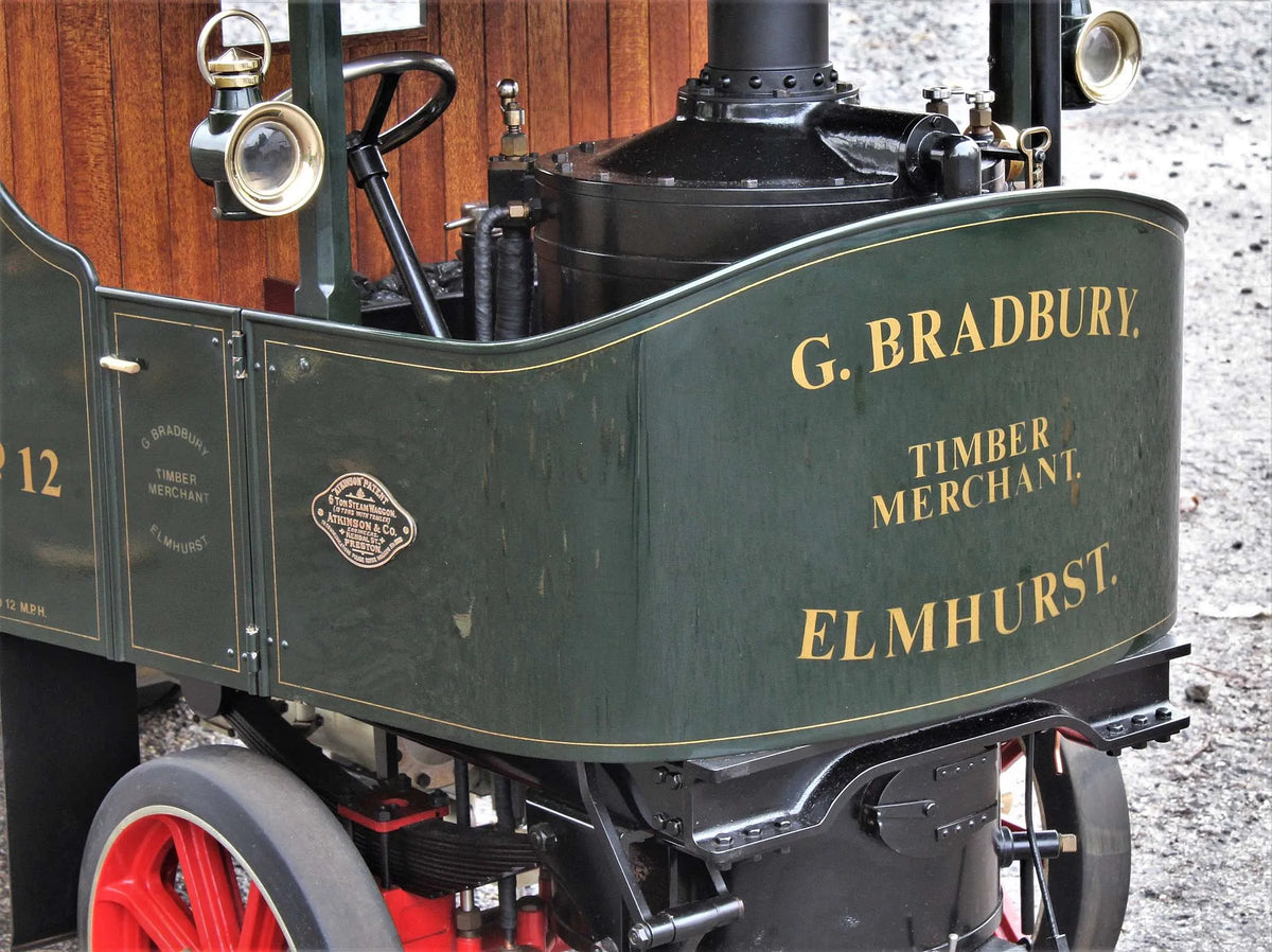 3 inch scale Atkinson undertype steam wagon