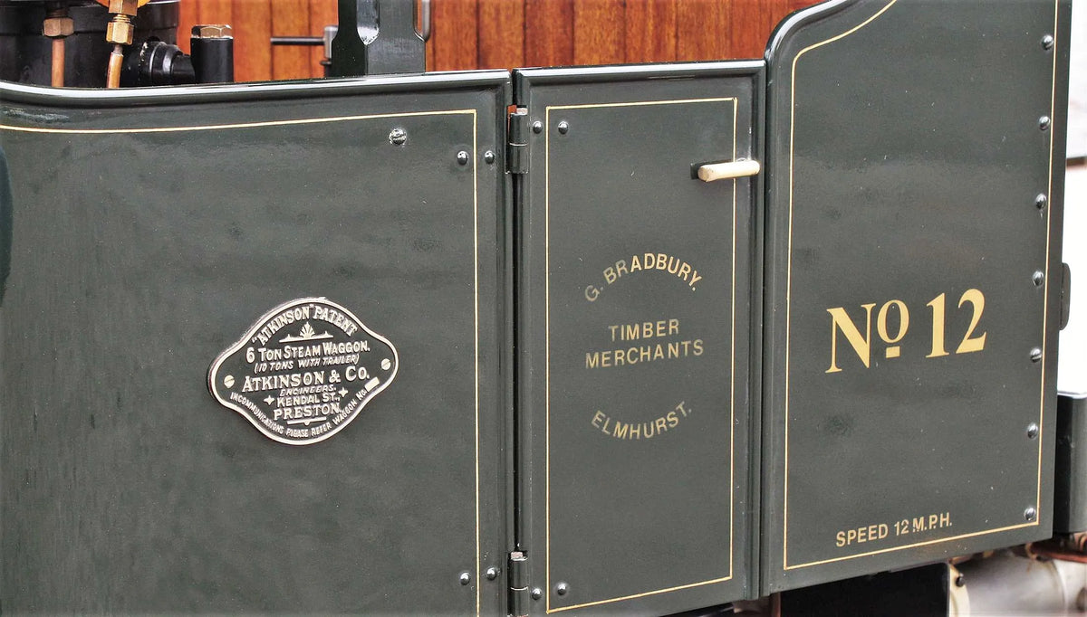 3 inch scale Atkinson undertype steam wagon