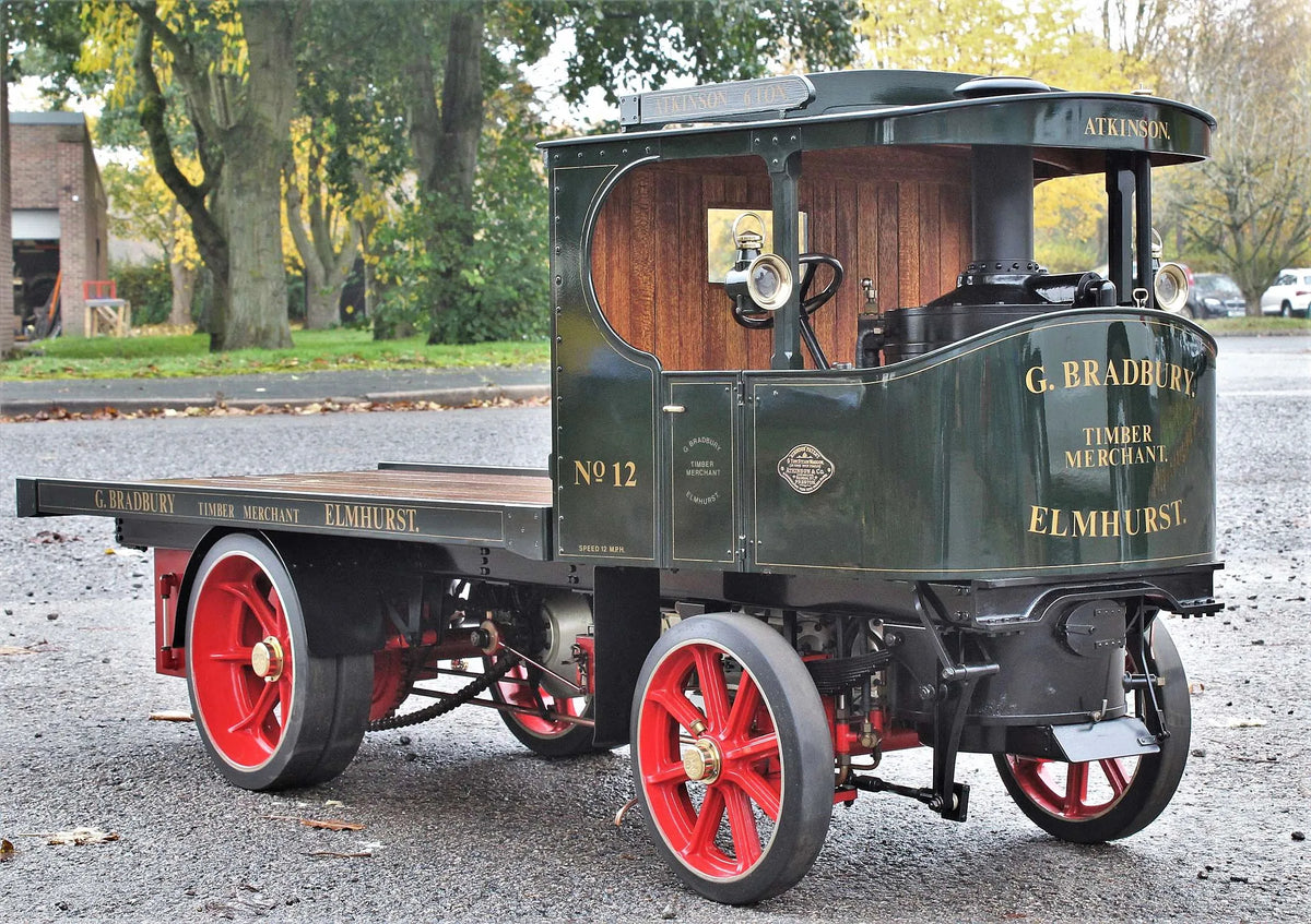3 inch scale Atkinson undertype steam wagon
