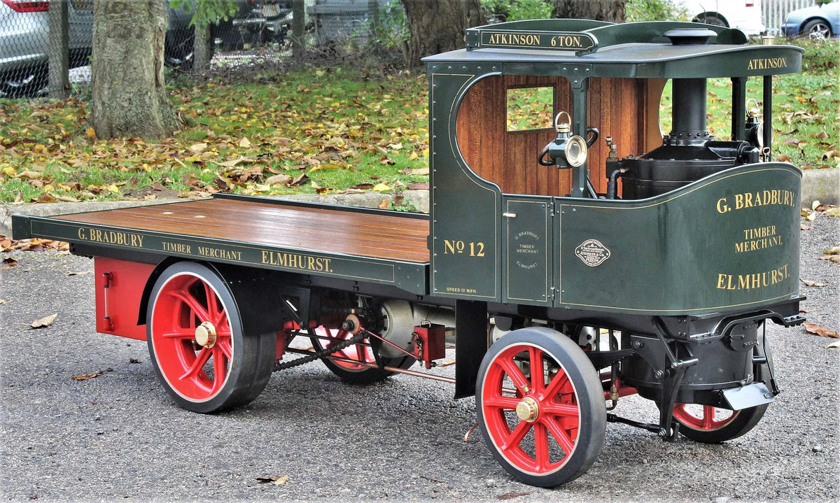 3 inch scale Atkinson undertype steam wagon