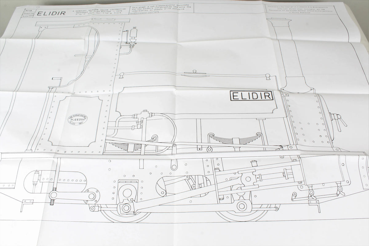 7 1/4 inch gauge Hunslet 0-4-0ST with commercial boiler