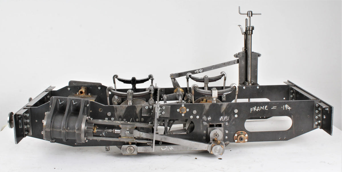 7 1/4 inch gauge Hunslet 0-4-0ST with commercial boiler