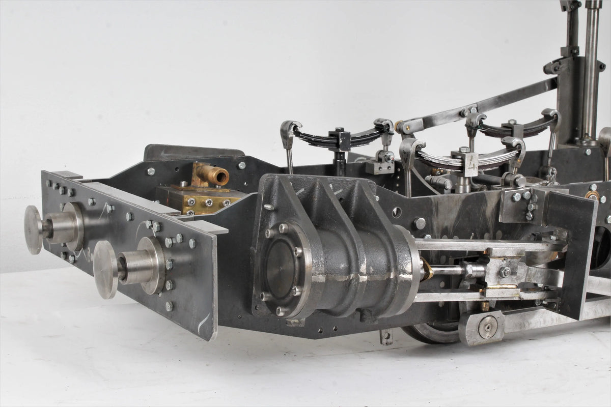 7 1/4 inch gauge Hunslet 0-4-0ST with commercial boiler