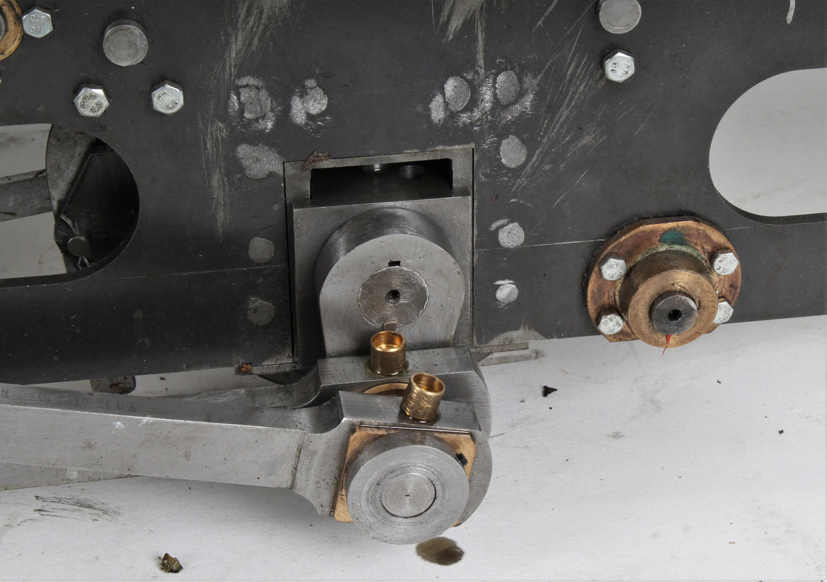 7 1/4 inch gauge Hunslet 0-4-0ST with commercial boiler