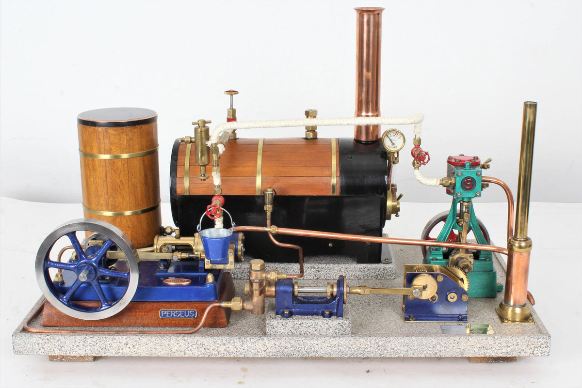 Stuart 10V & Cotswold Heritage Perseus steam plant