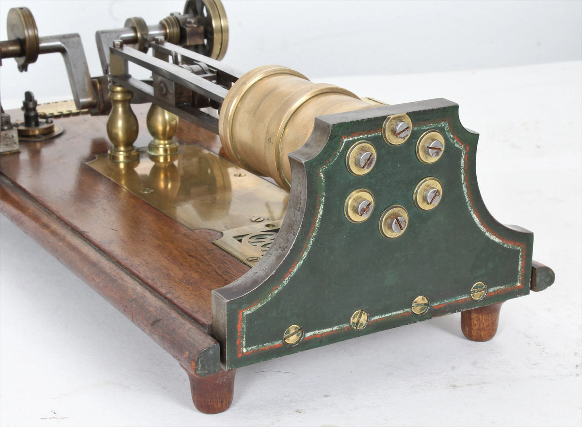 Vintage horizontal mill engine