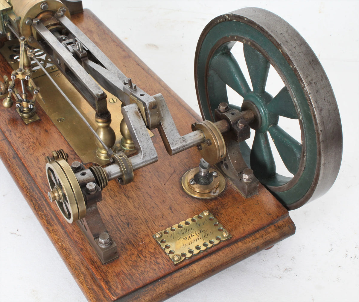 Vintage horizontal mill engine