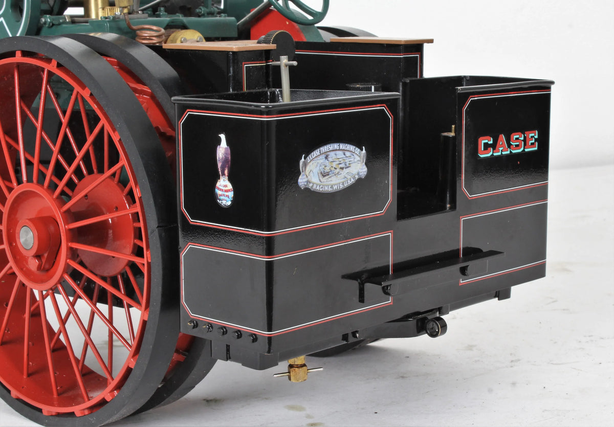 1 inch scale 80hp Case traction engine with trolley
