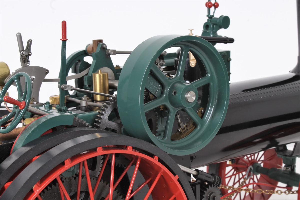 1 inch scale 80hp Case traction engine with trolley