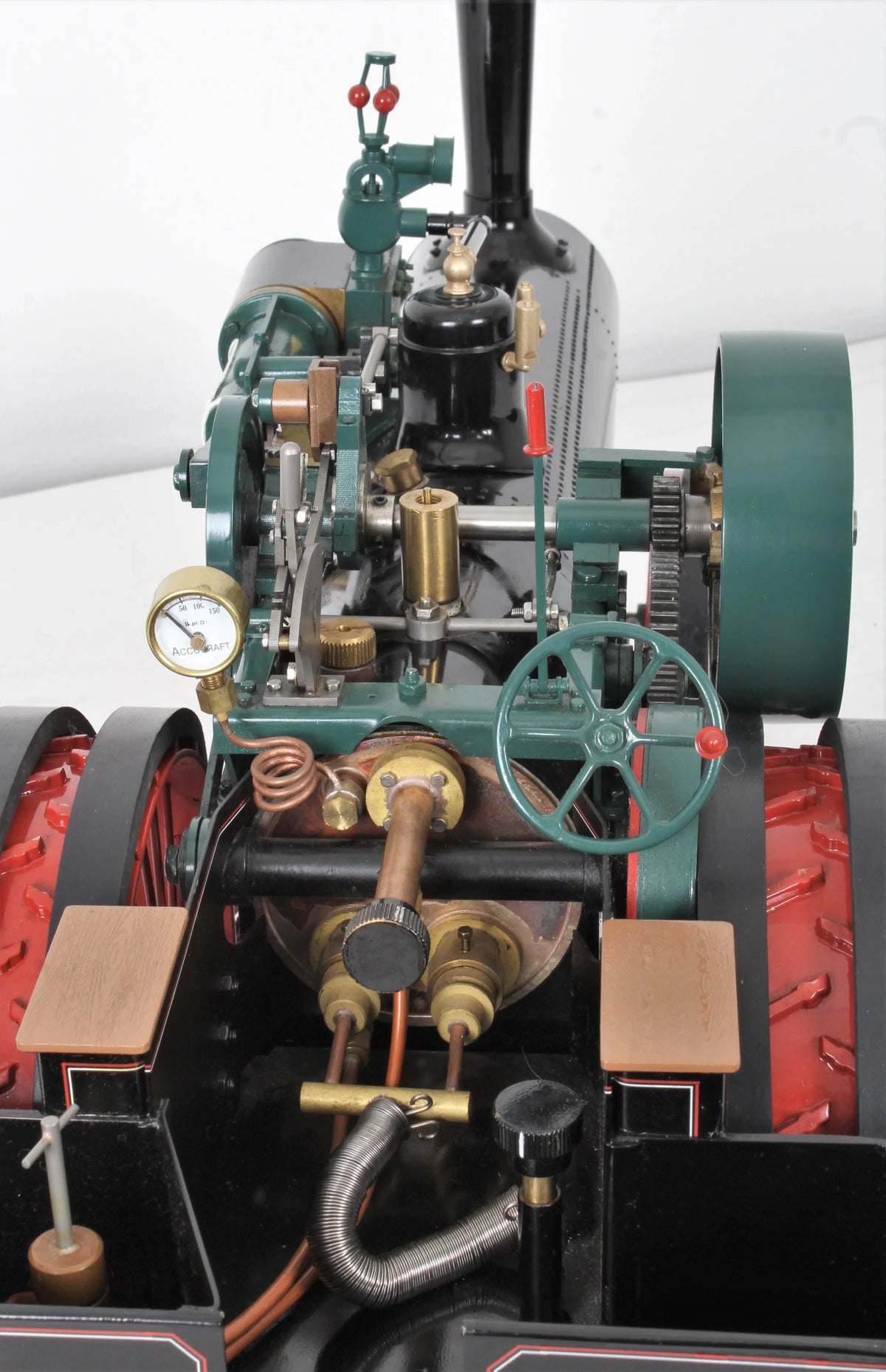 1 inch scale 80hp Case traction engine with trolley
