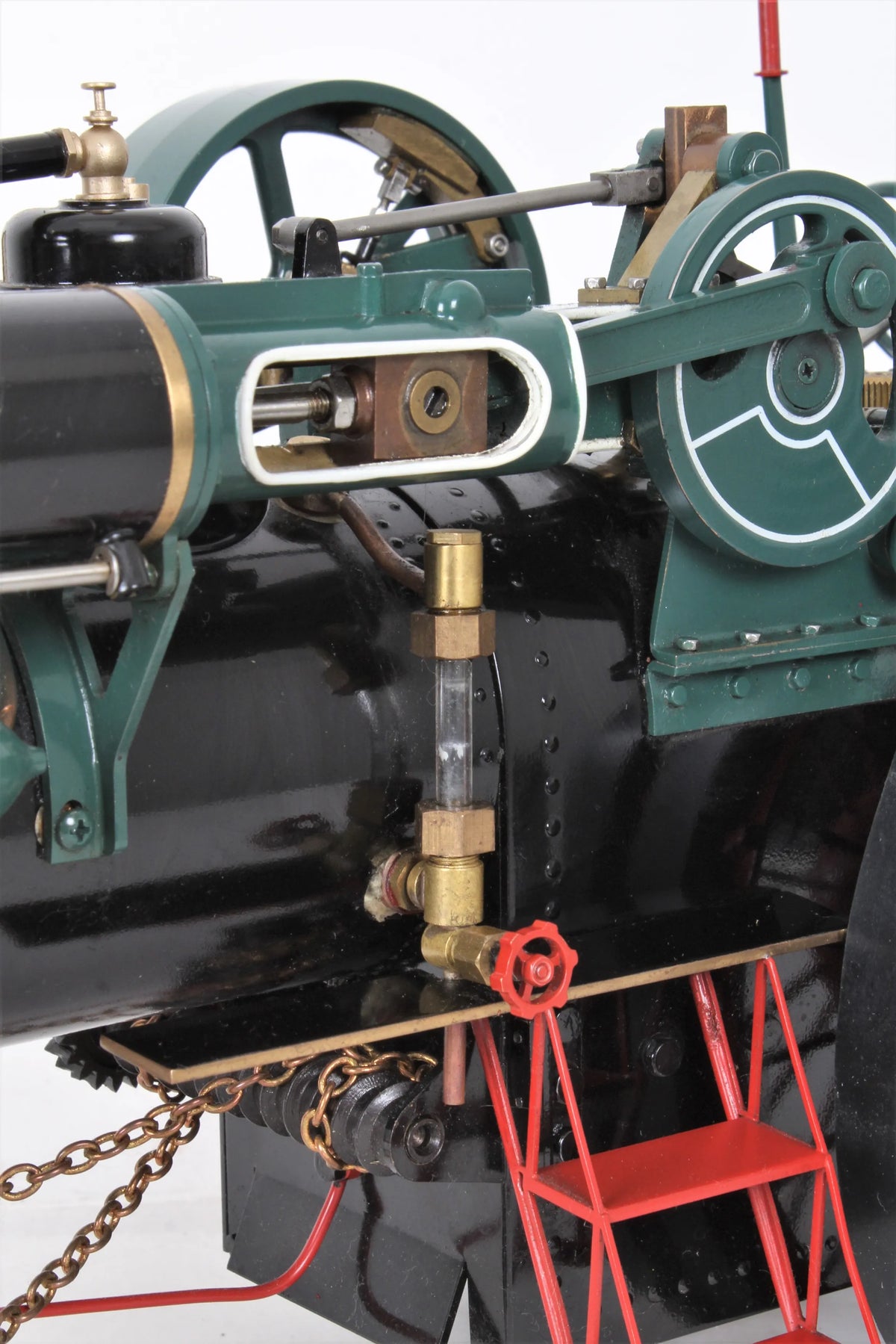 1 inch scale 80hp Case traction engine with trolley