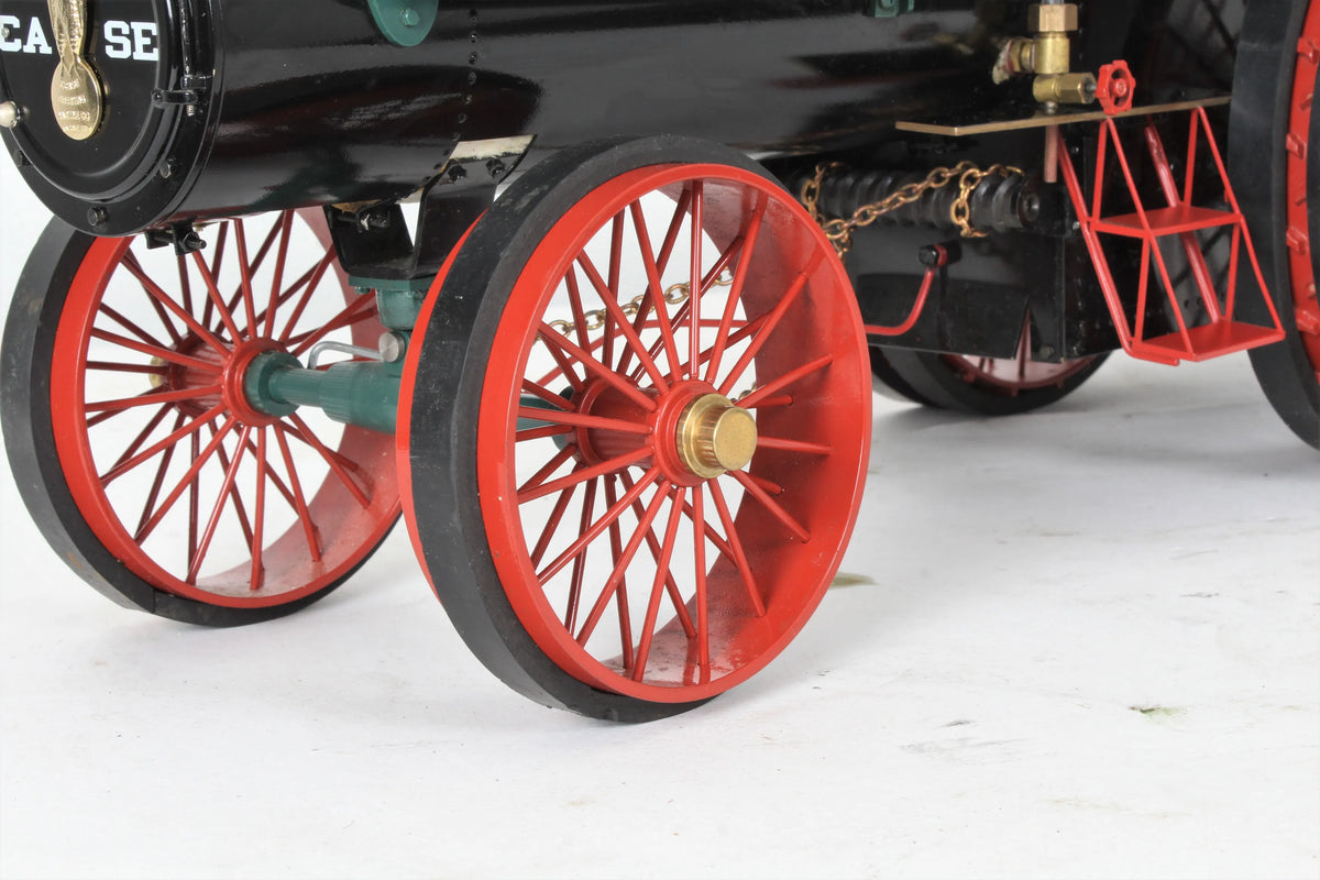 1 inch scale 80hp Case traction engine with trolley