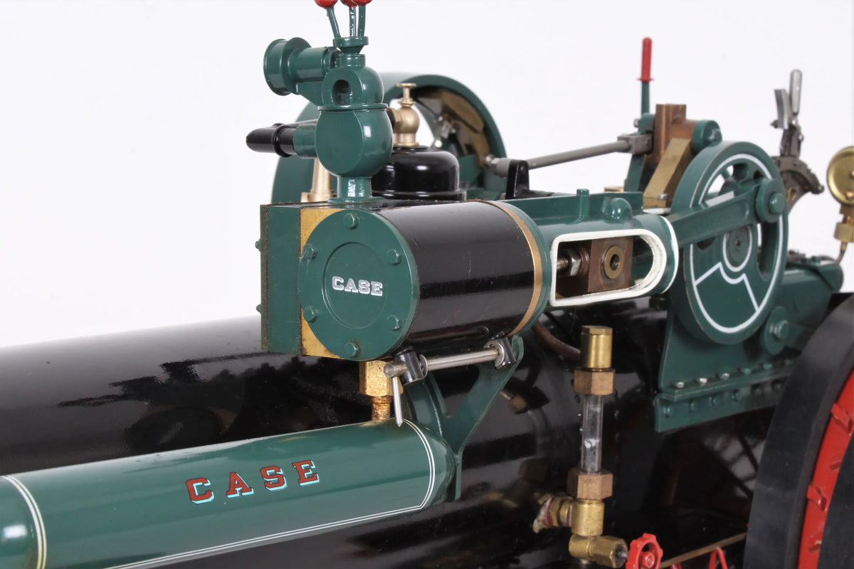1 inch scale 80hp Case traction engine with trolley