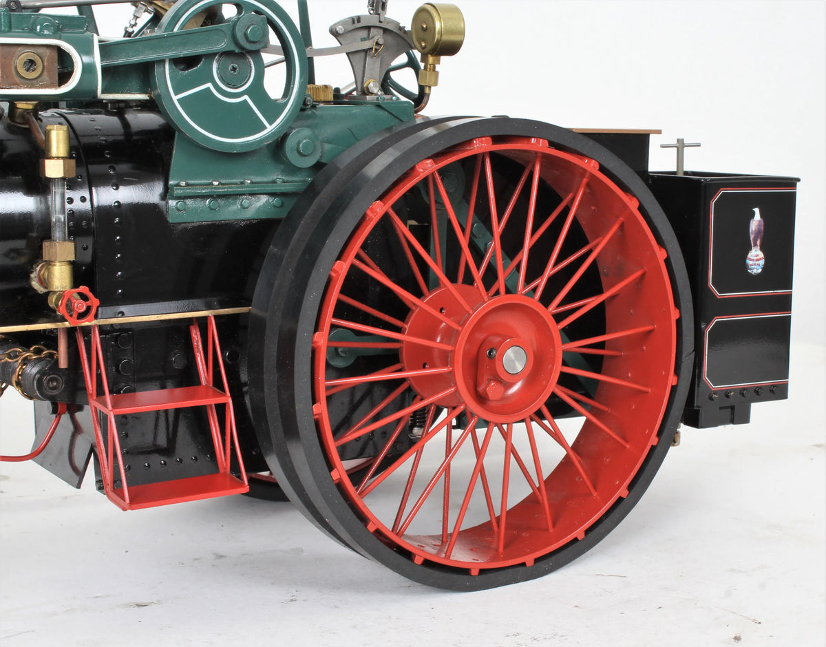 1 inch scale 80hp Case traction engine with trolley