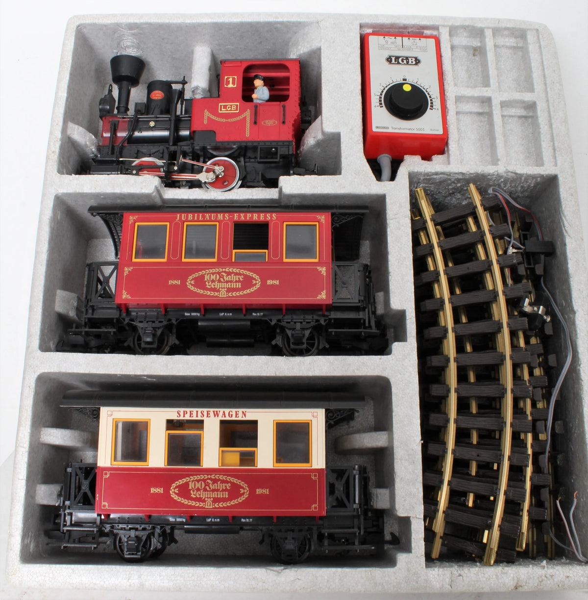 LGB G-scale anniversary edition train set