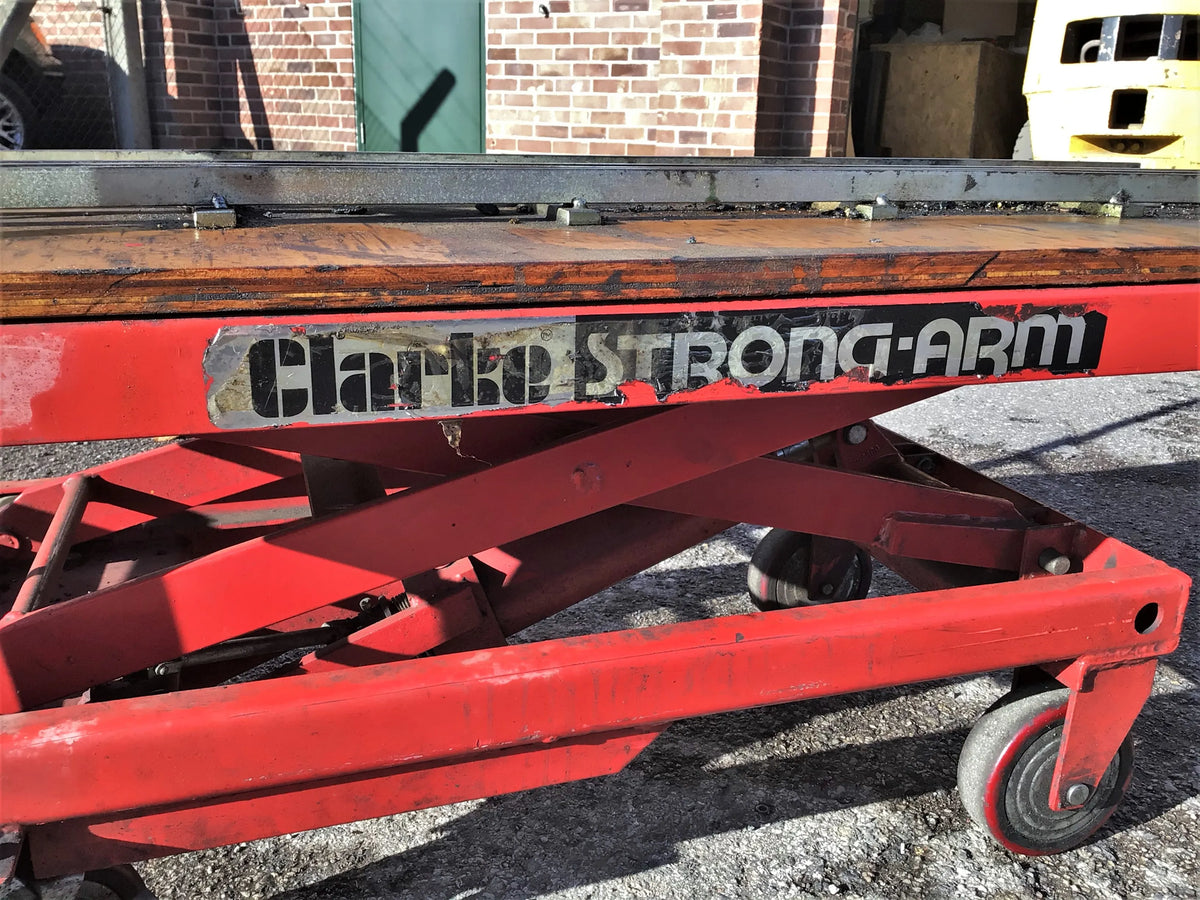 300kg hydraulic lift trolley with multi-gauge rails