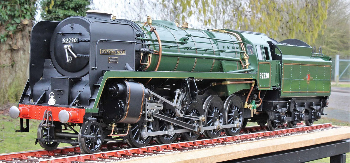 3 1/2 inch gauge 9F 2-10-0 "Evening Star"