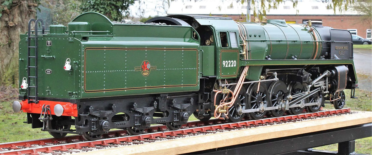 3 1/2 inch gauge 9F 2-10-0 "Evening Star"
