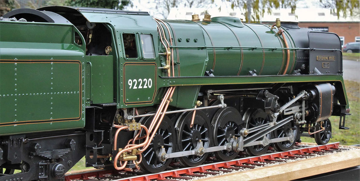 3 1/2 inch gauge 9F 2-10-0 "Evening Star"