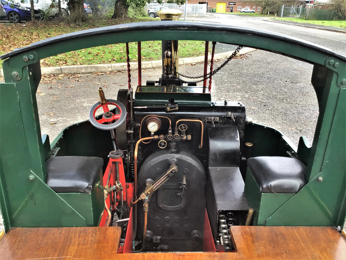 4 1/2 inch scale Foden steam wagon