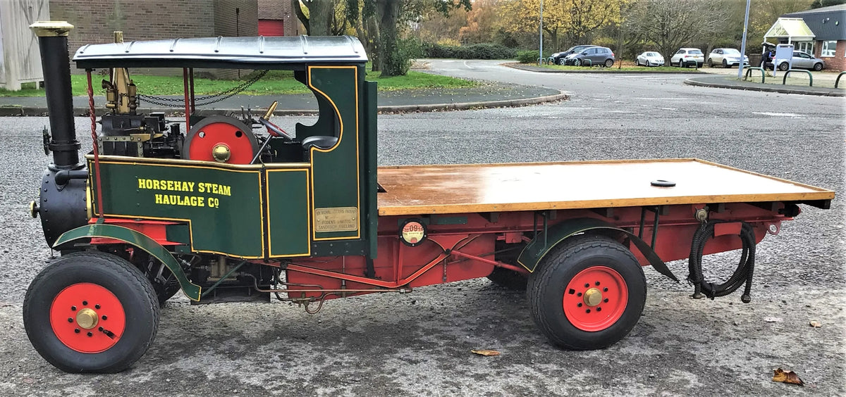 4 1/2 inch scale Foden steam wagon