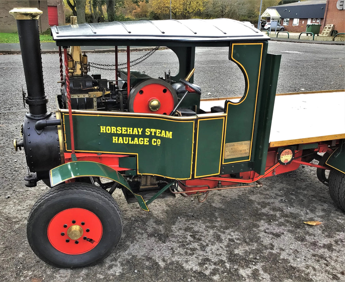4 1/2 inch scale Foden steam wagon