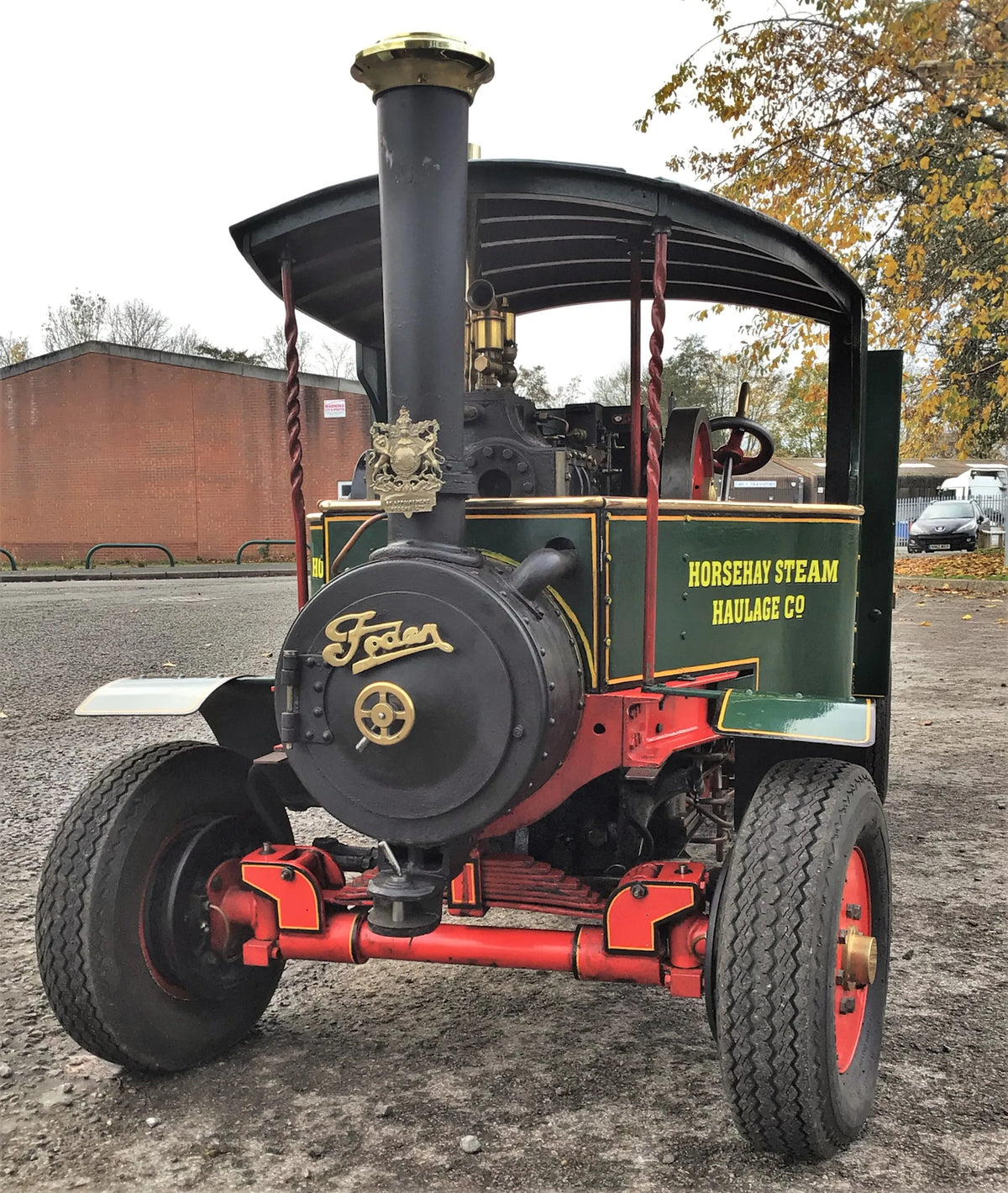 4 1/2 inch scale Foden steam wagon