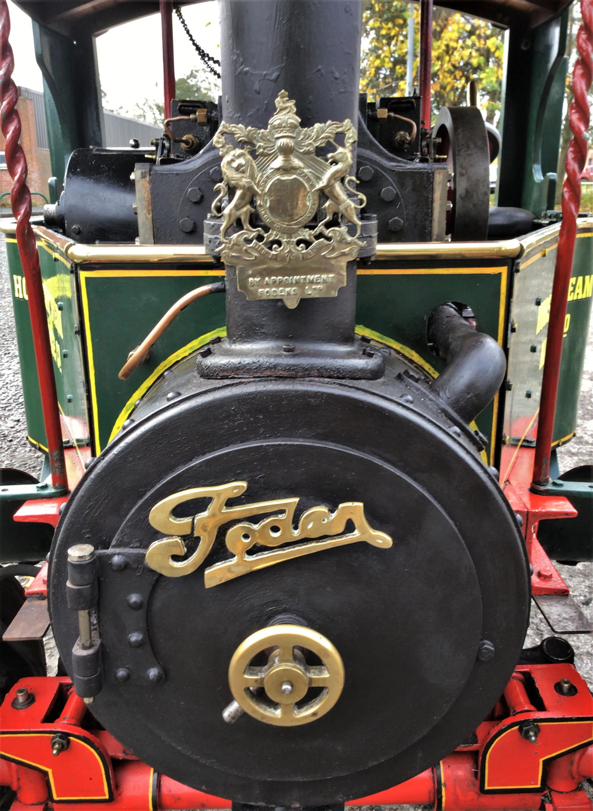 4 1/2 inch scale Foden steam wagon
