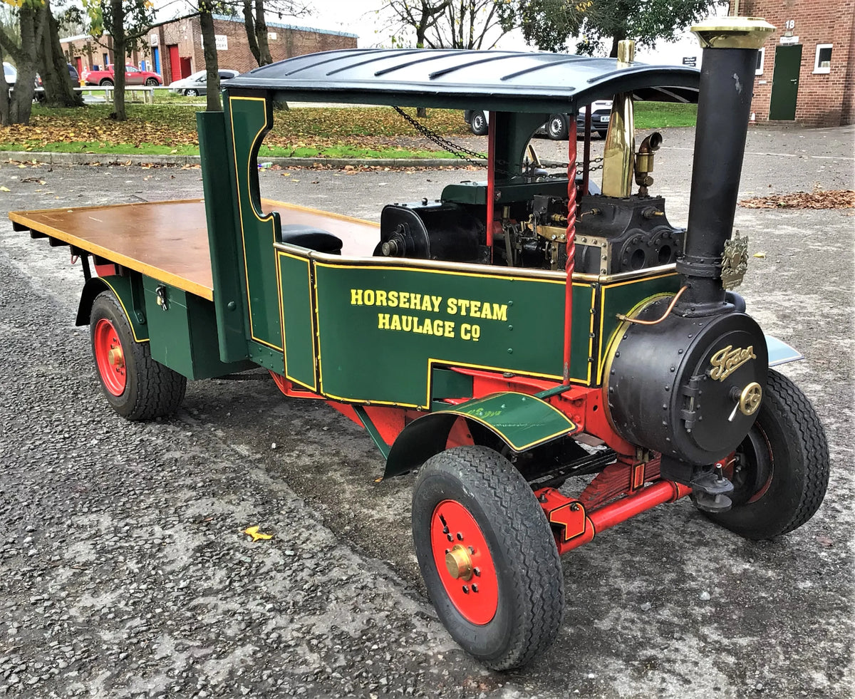 4 1/2 inch scale Foden steam wagon