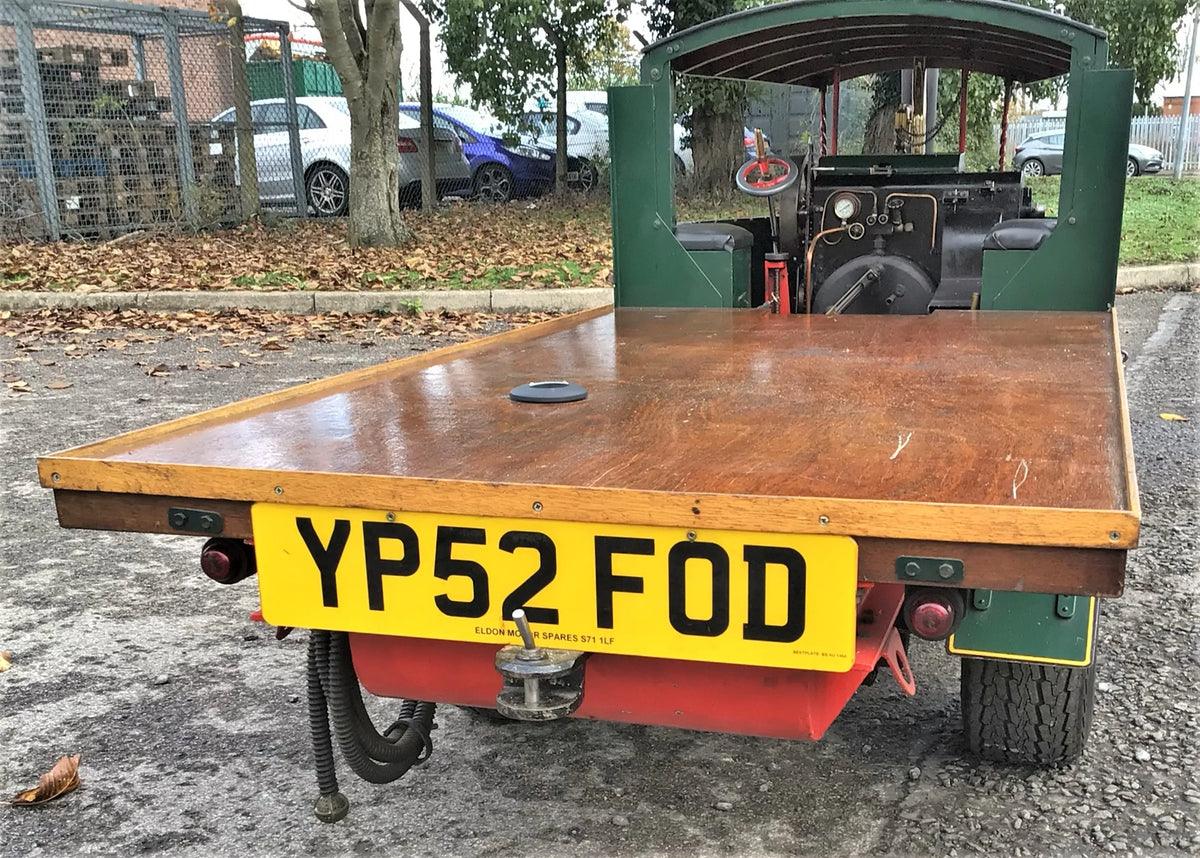 4 1/2 inch scale Foden steam wagon