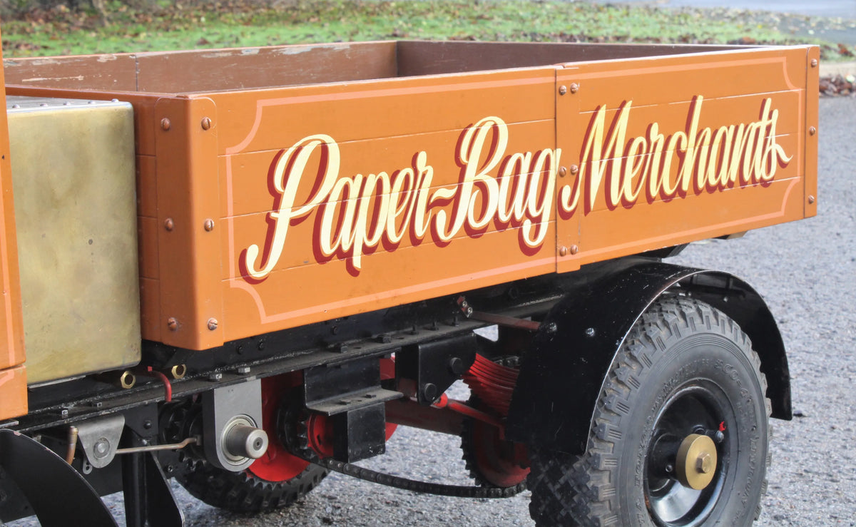 3 inch scale Clayton undertype steam wagon with living van