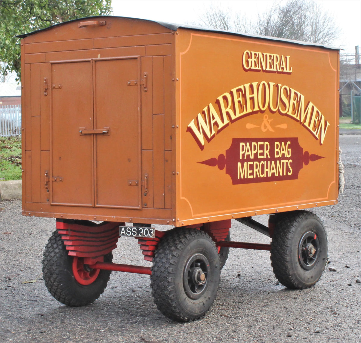 3 inch scale Clayton undertype steam wagon with living van
