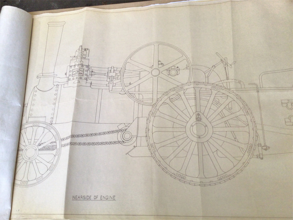 3 inch scale Fowler A7 castings & boiler kit